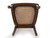 Art Nouveau Carved Walnut Caned Dining Chairs | Set of 6