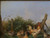 Farmyard with Chickens, oil painting | Théophile Victor Émile Lemmens