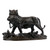 "Lioness Carrying an Antelope", bronze sculpture | Christophe Fratin