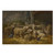 "Sheep Inside a Barn", oil painting | Charles Ferdinand Ceramano