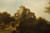 "Classical Landscape with Castle Ruins", oil painting | George Smith of Chichester