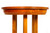 Modernist Organic Parquetry Inlaid Birch Center Table