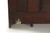 Fine Aesthetic Movement Walnut Breakfront Bookcase Cabinet