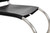 Ludwig Mies Van Der Rohe MR10 Black Leather Chair