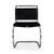 Ludwig Mies Van Der Rohe MR10 Black Leather Chair