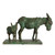 "Donkey and Foal", bronze sculpture | Carl Lewis Pappe