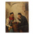 Painting of Men Conversing by Hedwig Oehring (German, 1855-1907)