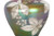Iridescent Glass Vase, Silver Overlay by La Pierre | Attributed to Loetz, circa 1910