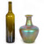 Iridescent Glass Vase, Silver Overlay by La Pierre | Attributed to Loetz, circa 1910