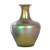 Iridescent Glass Vase, Silver Overlay by La Pierre | Attributed to Loetz, circa 1910