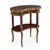 French Mahogany Kidney-Form Accent Table