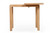 "Balboa" Leather-Wrapped Rattan Arm Chairs and Game Table by McGuire