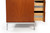 Knoll Teak and Chrome Double-Chest Credenza circa 1970