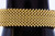 Modern Woven 14K Gold Sprung Cuff Bracelet | 7 1/8" wearable length