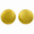 Ribbed Textured 18k Gold Round Earrings | Paul Morelli