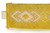 French Retro Honeycomb Geometrical Strap Bracelet circa 1950s
