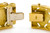 Estate 18k Yellow Gold Bright-Cut Bangle Bracelet