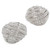 Pair of 18k White Gold 3.0 CTW Diamond Dome Earrings