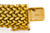 14k Yellow Gold Flexible Woven Bracelet | Kitsinian Jewelers