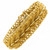 Vintage Woven and Chain-Link 14k Gold Bracelet