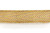 Vintage Italian 14k Tri-Color Gold Chevron Pattern Bracelet | 7" wearable length