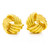 Tiffany & Co | Pair of Swirling "Love Knot" 18k Gold Earrings