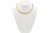 David Yurman 18k Yellow Gold and Pearl "Cable" Necklace