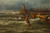 "A Coming Storm, Cape May" (1880) | Prosper Louis Senat