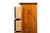 Fine Pair of Empire Style Mahogany Chests