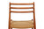 Set of Four Model 78 Teak Dining Chairs by Niels Møller