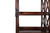 Unusual English Double-Sided Mahogany Bookshelf Bookcase | 19th Century