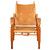 Leather and Oak "Safari" Chair | Wilhelm Kienzle