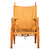 Leather and Oak "Safari" Chair | Wilhelm Kienzle