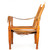 Leather and Oak "Safari" Chair | Wilhelm Kienzle