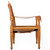 Vintage Leather and Oak "Safari" Chair | Wilhelm Kienzle