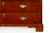 George III Mahogany Secretary Desk and Bookcase