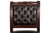 Classical Mahogany & Tufted Leather Dining Chairs | Set of 6