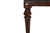 Classical Mahogany & Tufted Leather Dining Chairs | Set of 6