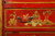 Louis XVI Style Red Chinoiserie Drop-Front Secretaire