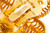 14K Yellow Gold & Gemstone Starfish Earrings