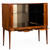 Rare Danish Rosewood Tambour-Door Dry Bar Cabinet | Kurt Ostervig