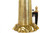 Pair of American Lighthouse Form Brass Andirons | Rostand