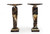 Pair of Art Deco Style Marble Pedestals | signed DH Chiparus