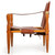 Scandinavian Maple & Leather Safari Chair | ca. 1970s