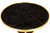 Pair of Louis XVI Style Bronze and Fossilized Black Marble Gueridons