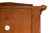Substantial Biedermeier Mahogany Pier Table and Mirror