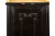Pair of Giltwood & Ebonized Collector Cabinets | M. Grieve Co.