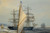 "Down Easter 'Harvey Mills' in Boston Harbor" | Henry Scott R.S.A.