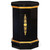 French Ebonized Octagonal Pedestal | manner of Maison Jansen
