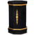 French Ebonized Octagonal Pedestal | manner of Maison Jansen